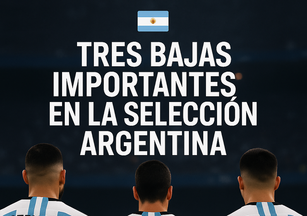 seleccion argentina, bajas para el partido contra chile